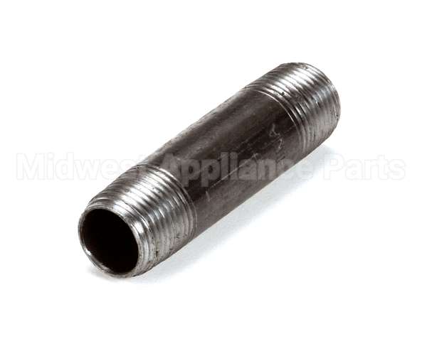 P7037305 Pitco Nipple,Black 3/8 X 2-1/2