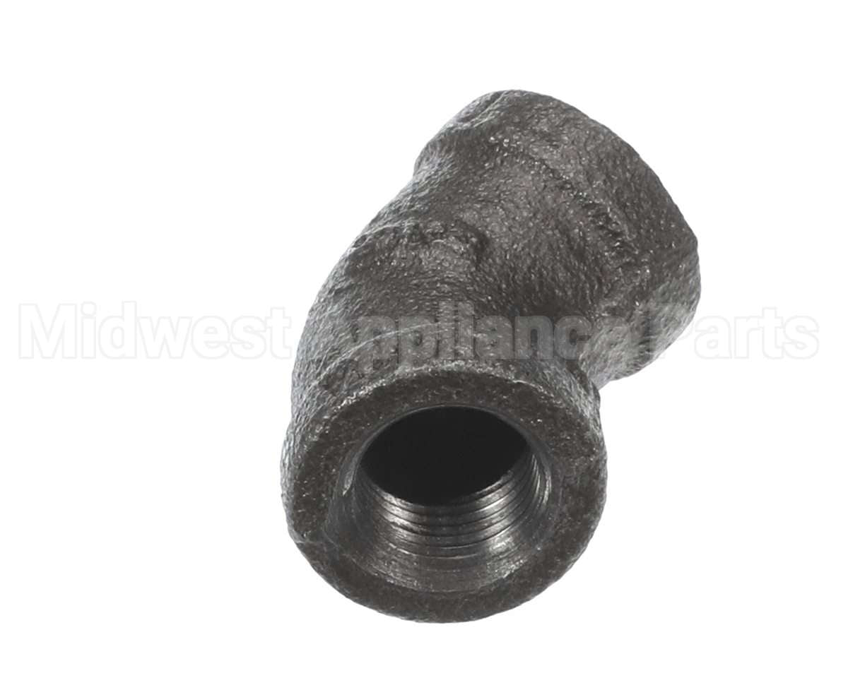 P7037720 Pitco Elbow,Blk 45 3/8