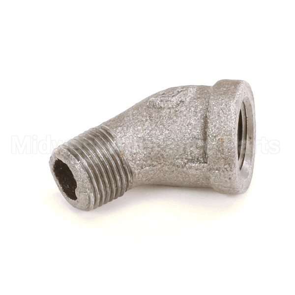 P7037770 Compatible Pitco Elb, Blk 45 St 3/8