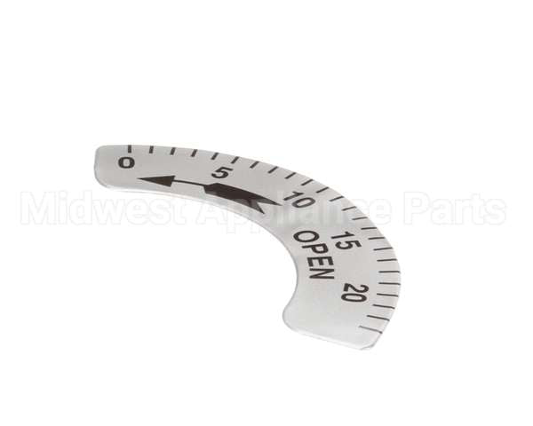 P9201-47 Middleby Eccentric Decal #C8721-01 Sdr-