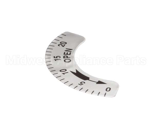 P9201-47 Middleby Eccentric Decal #C8721-01 Sdr-