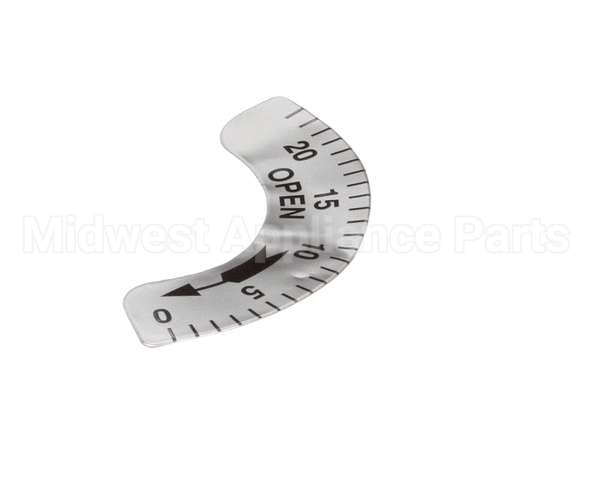 P9201-48 Middleby Eccentric Decal #C8721-02 Sdr-