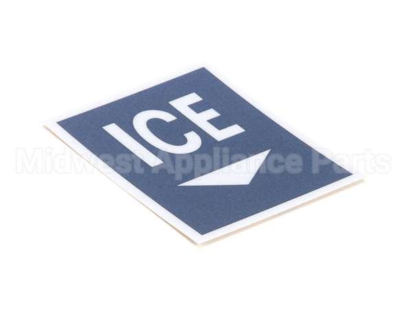 PD502622 Follett Label,Ice Disp Cvr Lvr