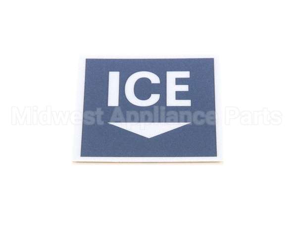 PD502622 Follett Label,Ice Disp Cvr Lvr