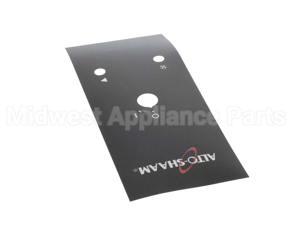 PE-28690 Alto Shaam Panel,Overlay,White Logo,Ar7Vh