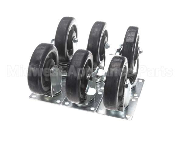 PT-21002C004 Patriot Cooking Caster Set (For 10 Burner Ranges)