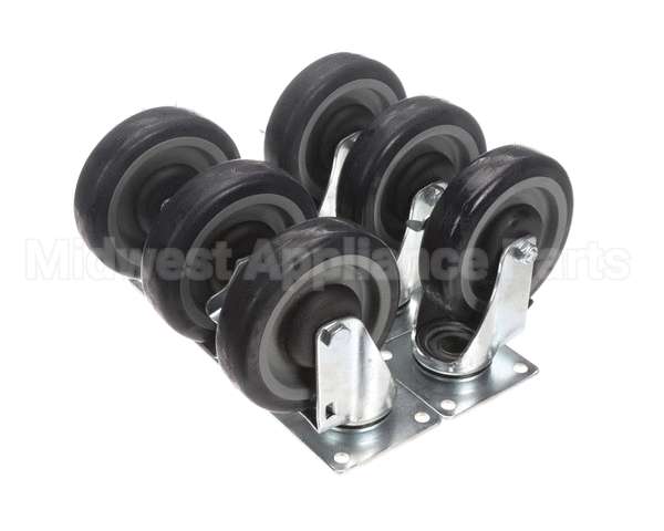 PT-21002C004 Patriot Cooking Caster Set (For 10 Burner Ranges)
