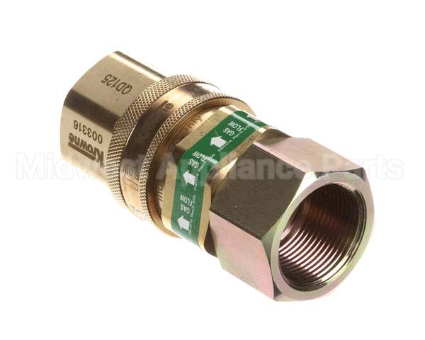 QD125 Krowne 1-1/4 Quick Disconnect For Gas Hoses