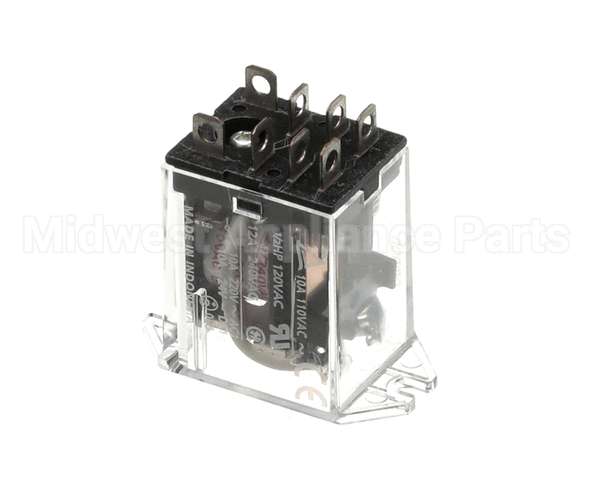 R0196 Bki Relay, Dpdt, 220/240V, Flange Mount