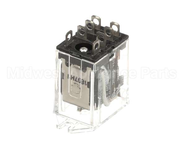 R0197 Bki Relay, Dpdt, 110/120V Flanged