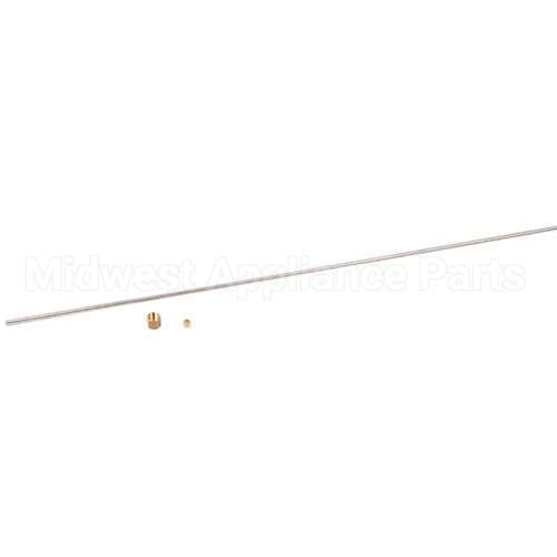 R3035X Compatible Bakers Pride 60 Pilot Tube W/Nut & Ferrule