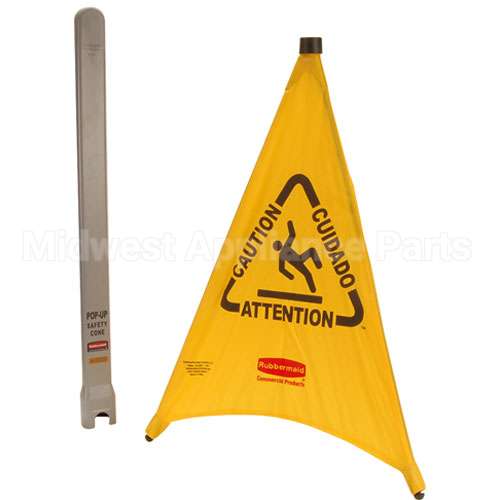 RBMD9S01 Compatible Rubbermaid Cone, Safety, Pop-Up, 30"