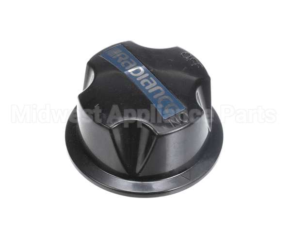 RCP1027 Turbo Air Knob, On/Off, Black, Range