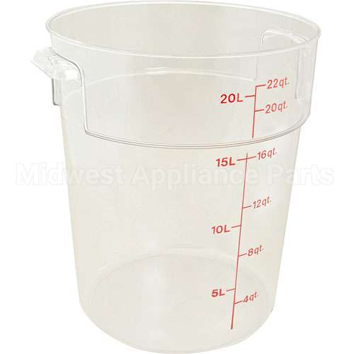 RFSCW22135 Compatible Cambro Cntainer Clr Rd 22Qt-135