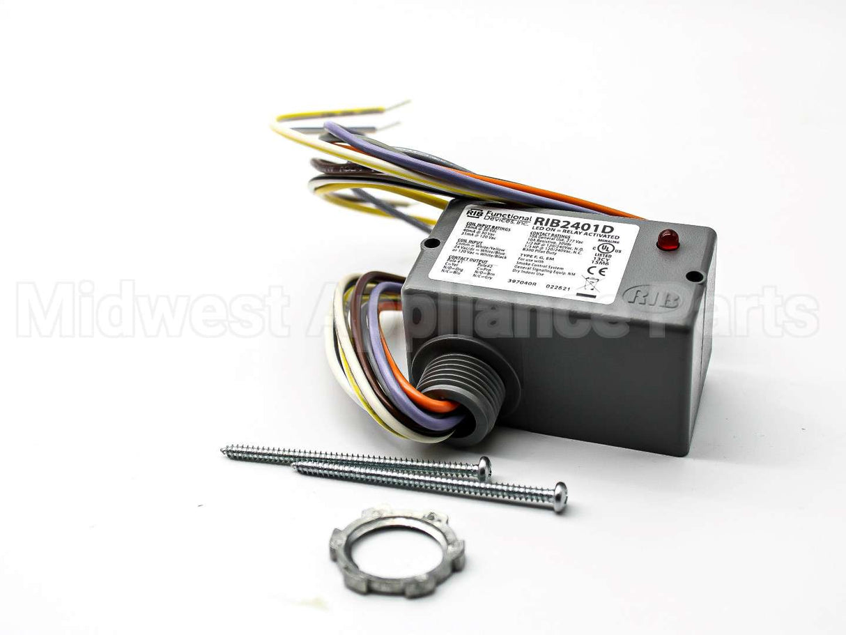 RIB2401D Functional Devices 24Vac/Dc;120V 10A Pilotctrlrly