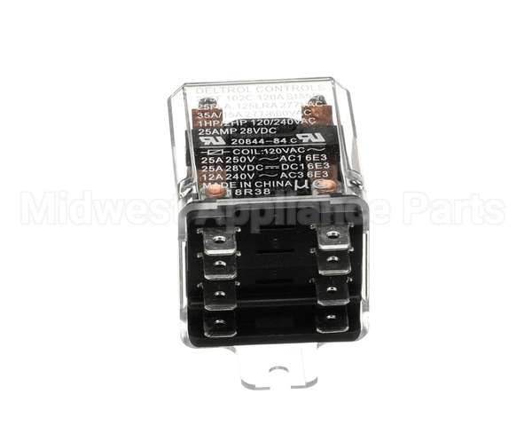 RLY-0031 Belshaw Rly, 35A, Dpdt, 120Vac Deltrol