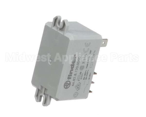 RLY30AMPDPDT-FIN Food Warming 30Amp Panel Mount Relay,2 Pole