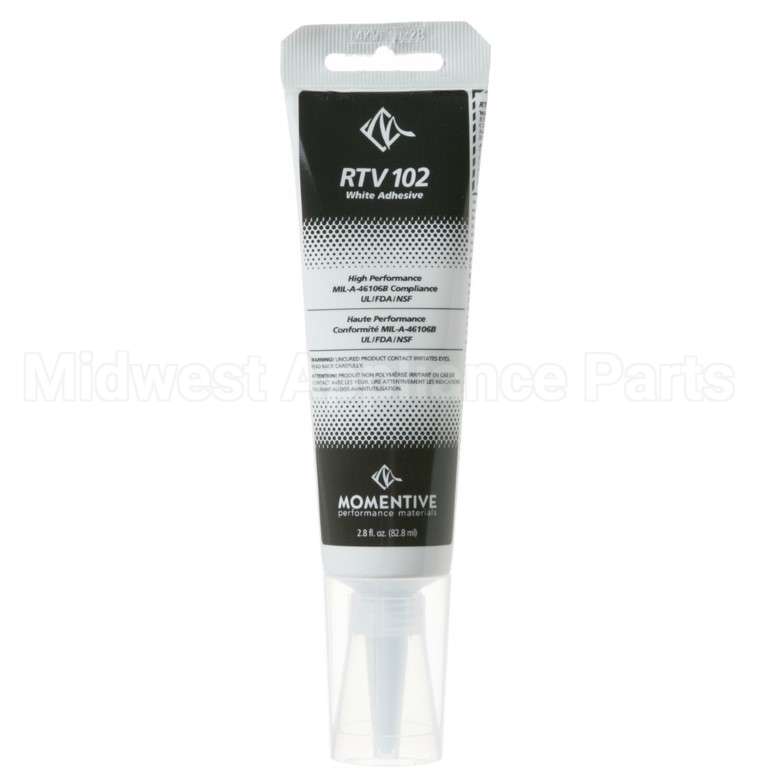 RTV102 GE Silicone - White Adhesive