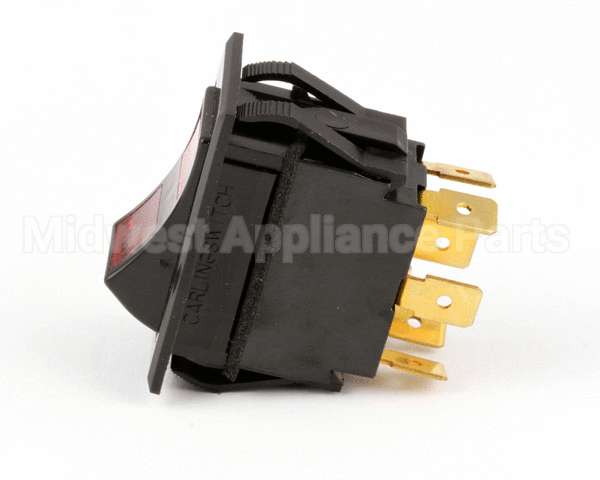 S0104 Bki Switch, Rkr Dpdt 15A 250V Lamp