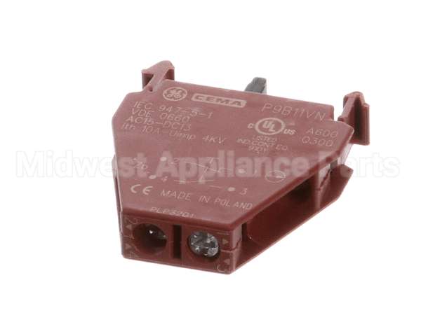 S0308 Bki Switch, No/Nc Block Ge 9Pb11Vn