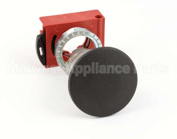 S0309 Bki Switch, Mushroom Push Black