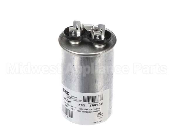 S1-02423181700 York Single Run Capacitor, 25Mfd,370V,Round