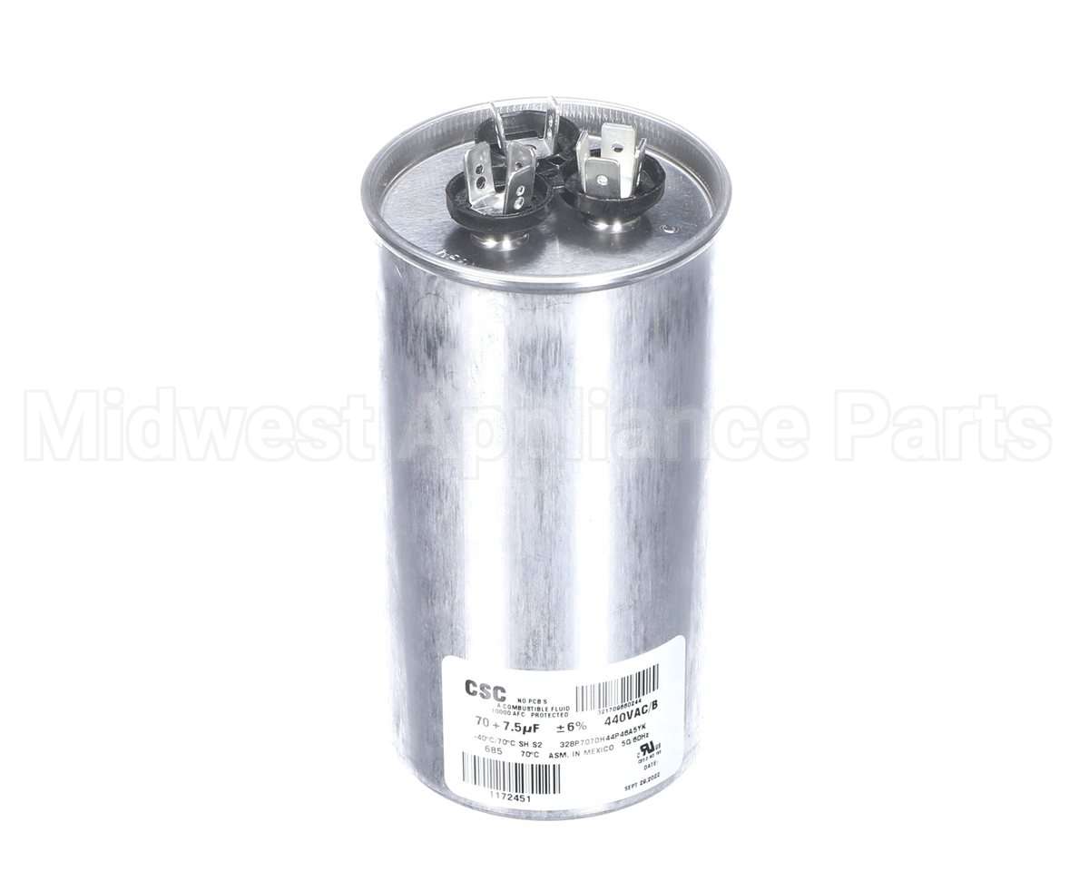 S1-02436218000 York Capacitor,Run,Dual,70/7.5Mfd,440V,Round