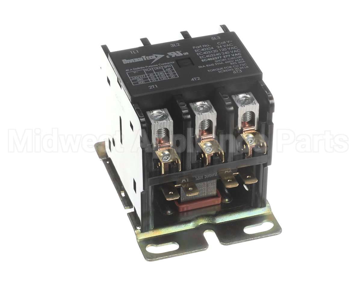 S1-DP340120 York Contactor,3 Pole,40A,120V