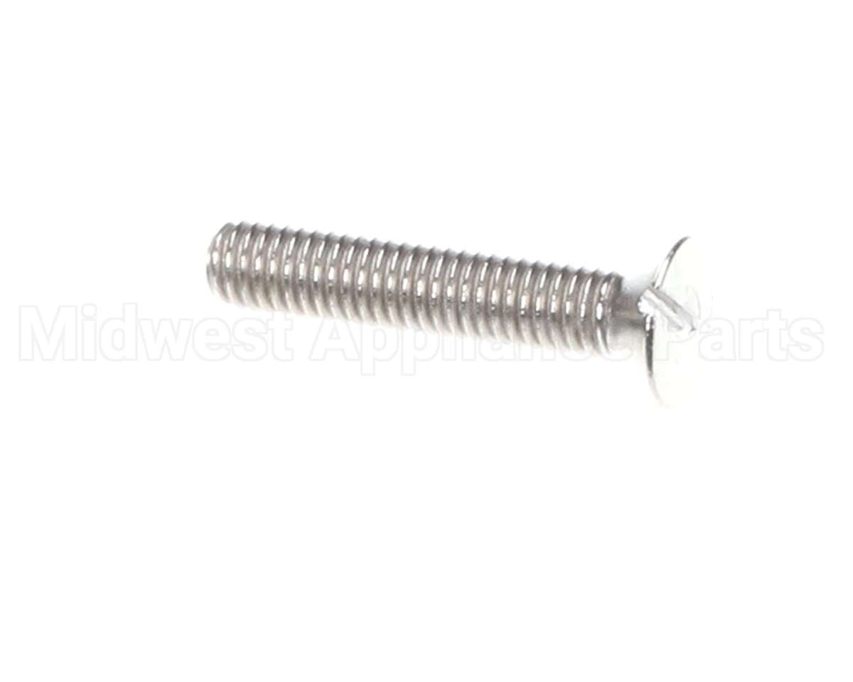 S503 Edlund Screw, 10-32 X 1 S/S Fh Slotte