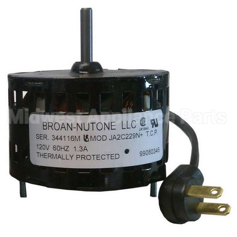 S99080517 Broan Srv Motor F/676, 680, Designer Series(M)