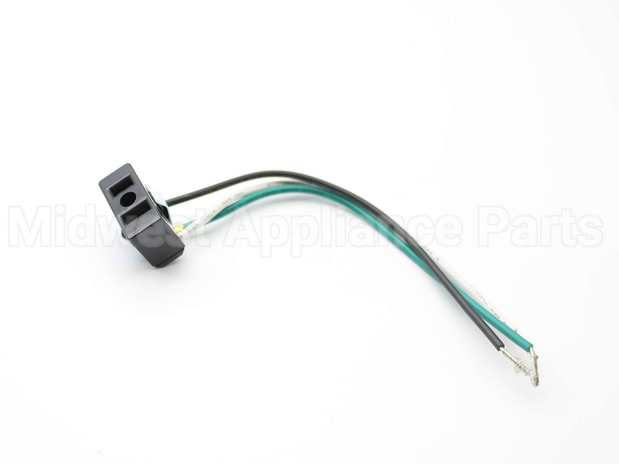 S99271252 Broan Srv Receptacle Black W/Ground