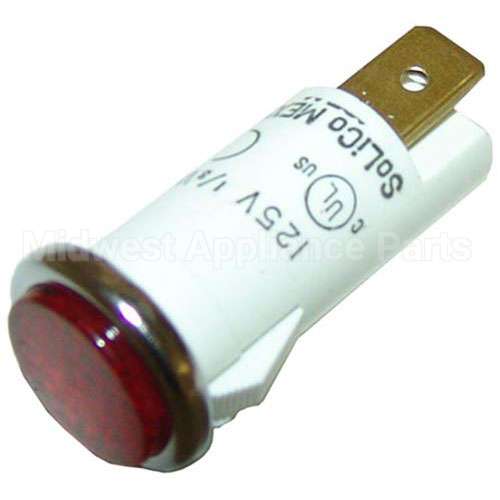 SER90187 Compatible Server Signal Light 1/2" Red 125V