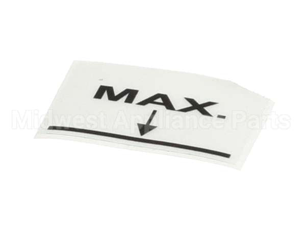 SL300951248 Carpigiani Mix Maximum Level Decal