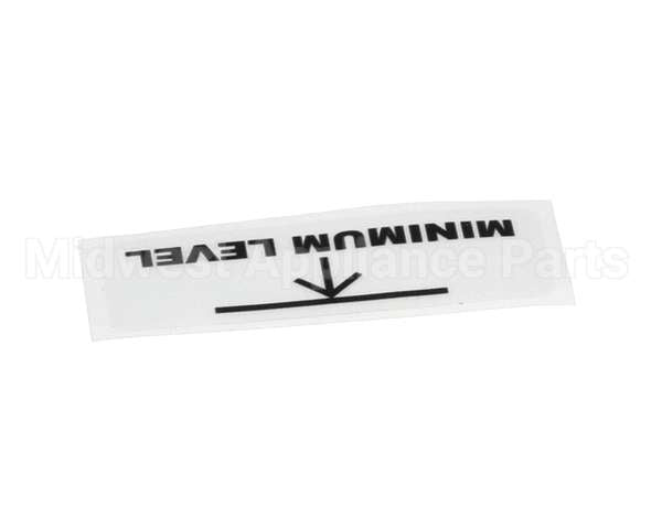 SL300951249 Carpigiani Mix Minimum Level Decal