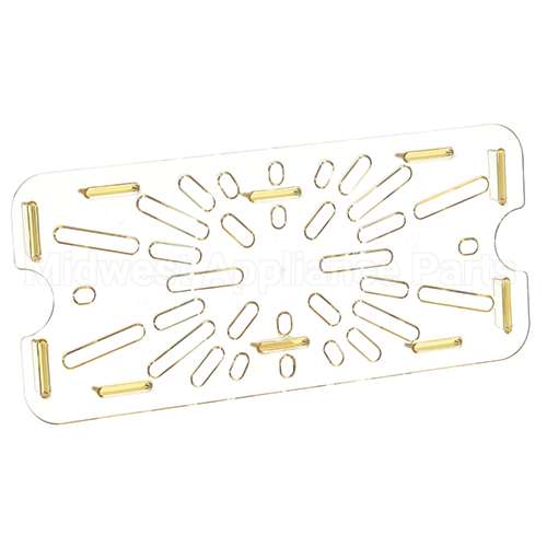 SP-326 Compatible Cambro 1/3 Size Drain Shelf 150 High Heat Amber