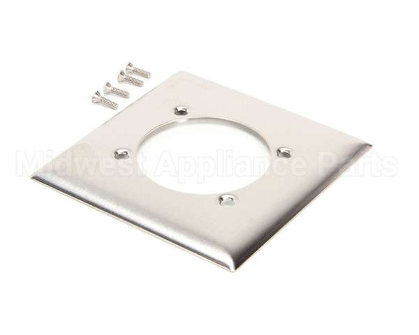 SS701 Hubbell Lighting Ss Wall Plate 2 Gang Sgl Recpt