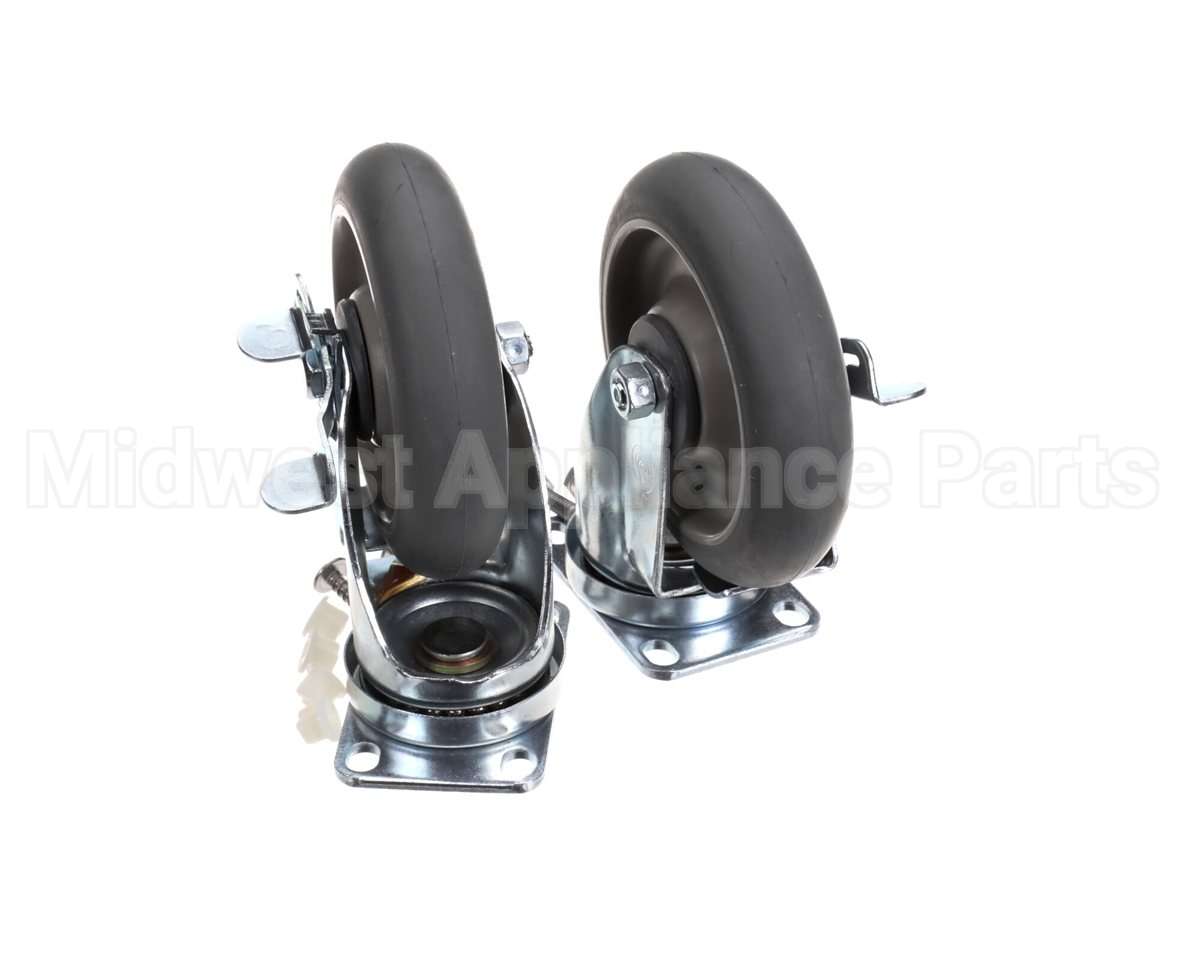 SV1101-2 Winston Caster 5" Plate Locking (Set Of 2)