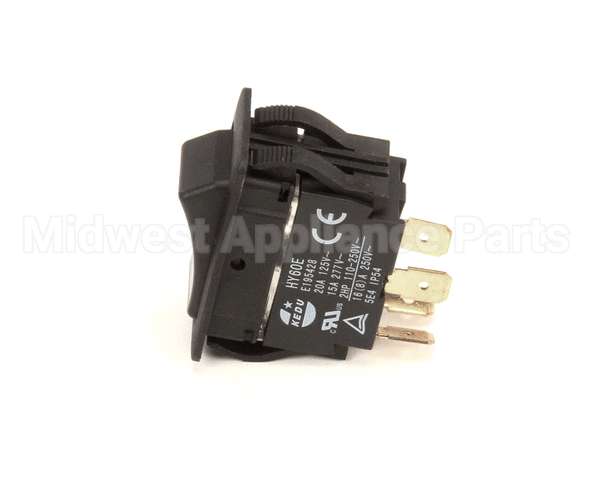 SWHRCKHY60 Food Warming Switch Non-Lt On/Off Rocker Bl