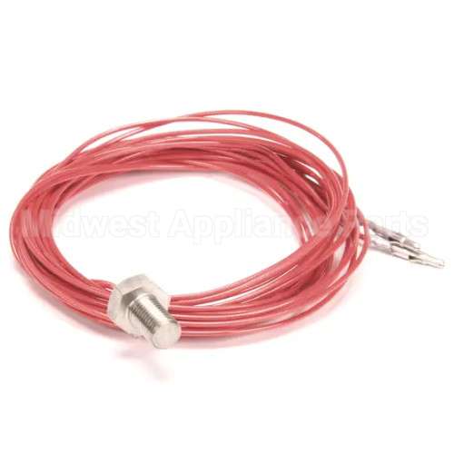 TBP00191 Compatible Delfield Thermistor, Hi Temp, Red, 8"