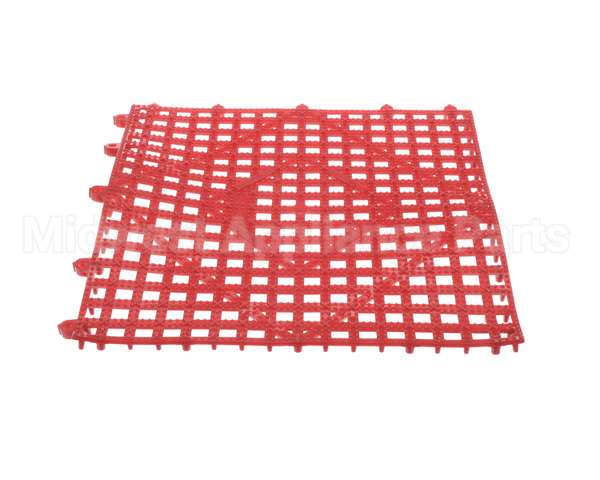 VM5280RD San Jamar Versa-Mat 1'X1' Bar Mat, Red C&C