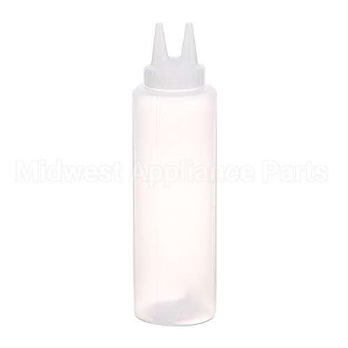 VOL2212-13 Compatible Vollrath Bottle, Squeeze, Twin Tip, 12Oz