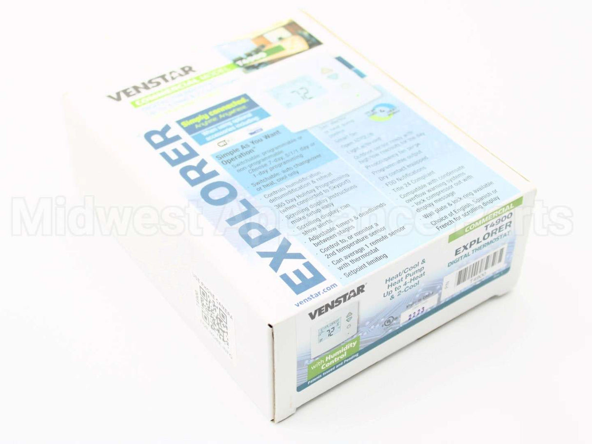 VST4900 Venstar Venstar Tstat Slimline Prog