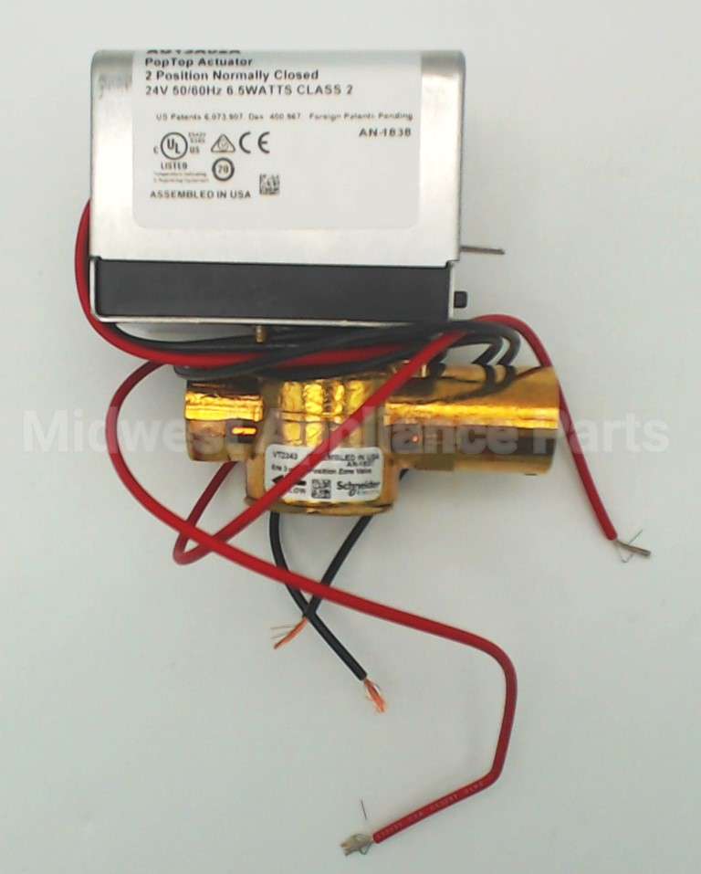 VT2343G13A02A Schneider Electric (Erie) 3/4"Invflr 3.5Cv 24V Nc W/Sw