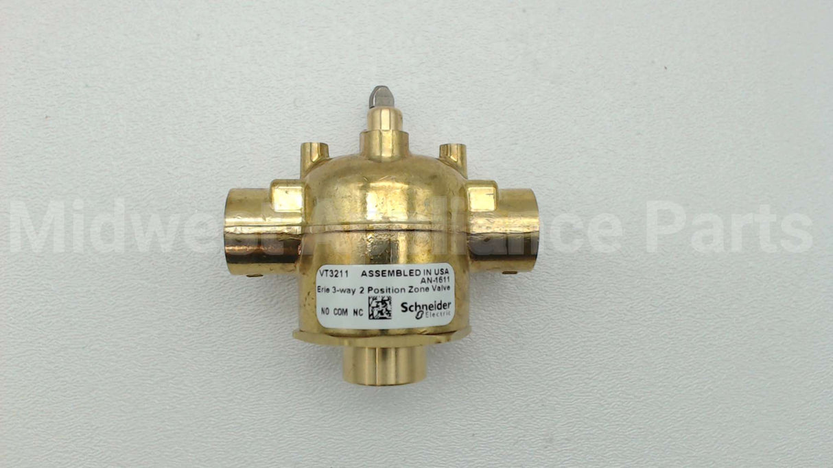 VT3211 Schneider Electric (Erie) 3-Way,1/2" Sweat,1.5Cv