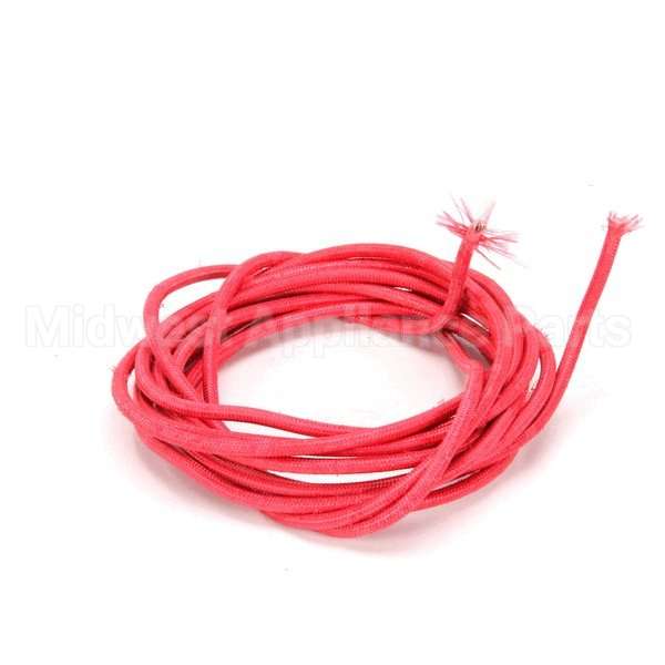 W0014 Compatible BKI Wire, #10, Red, Srml High Temp