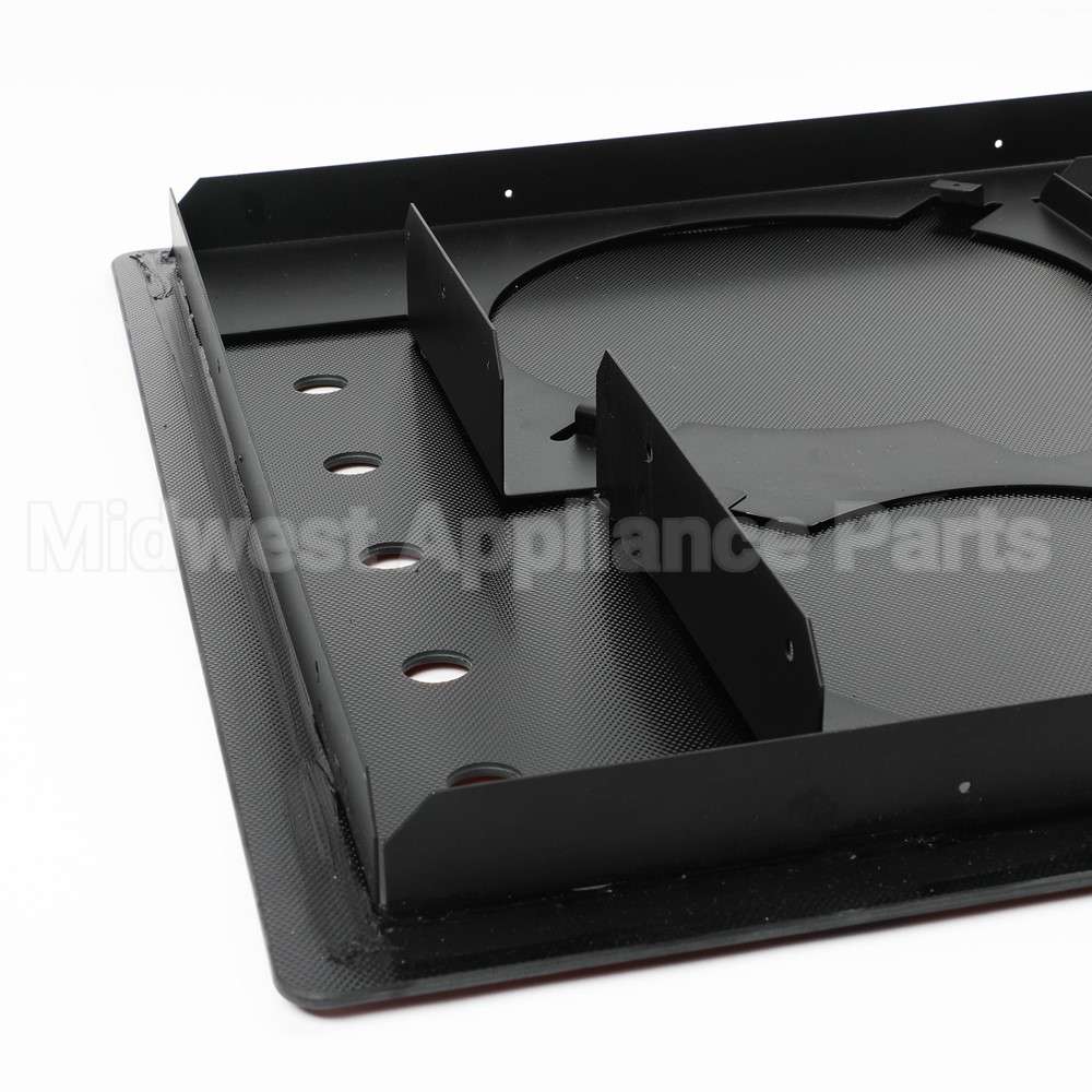 W10163206 Whirlpool Glass Assy, Jed9430 Blk
