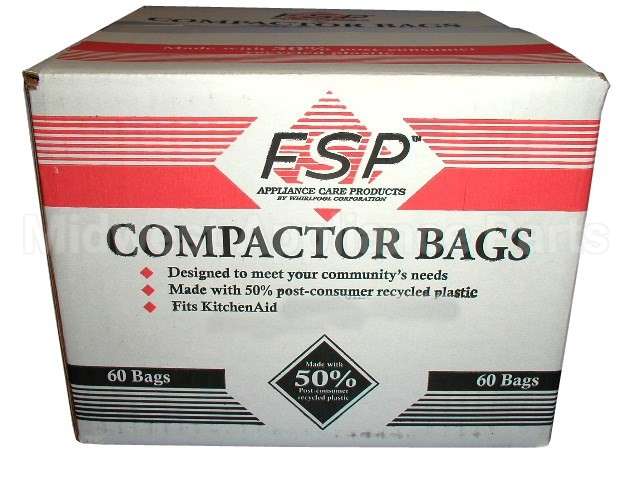 W10165294RB Whirlpool 60Pk-Plastic Comp Bags,