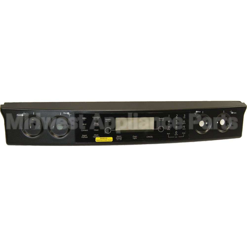 W10206092 Whirlpool Assy Control Panel Blk