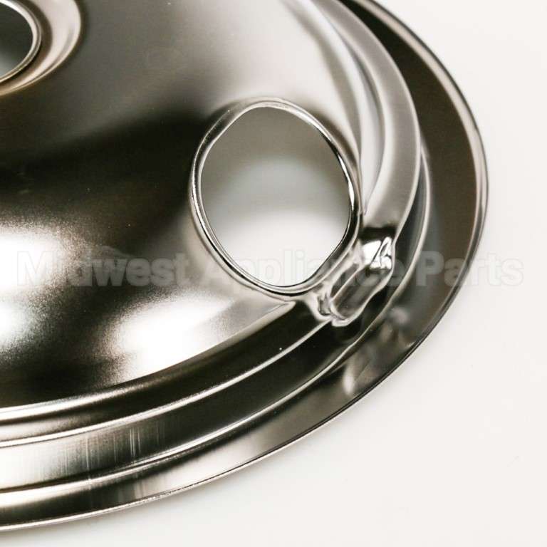 W10278125 Whirlpool Chrome Drip Bowl Set, 2-