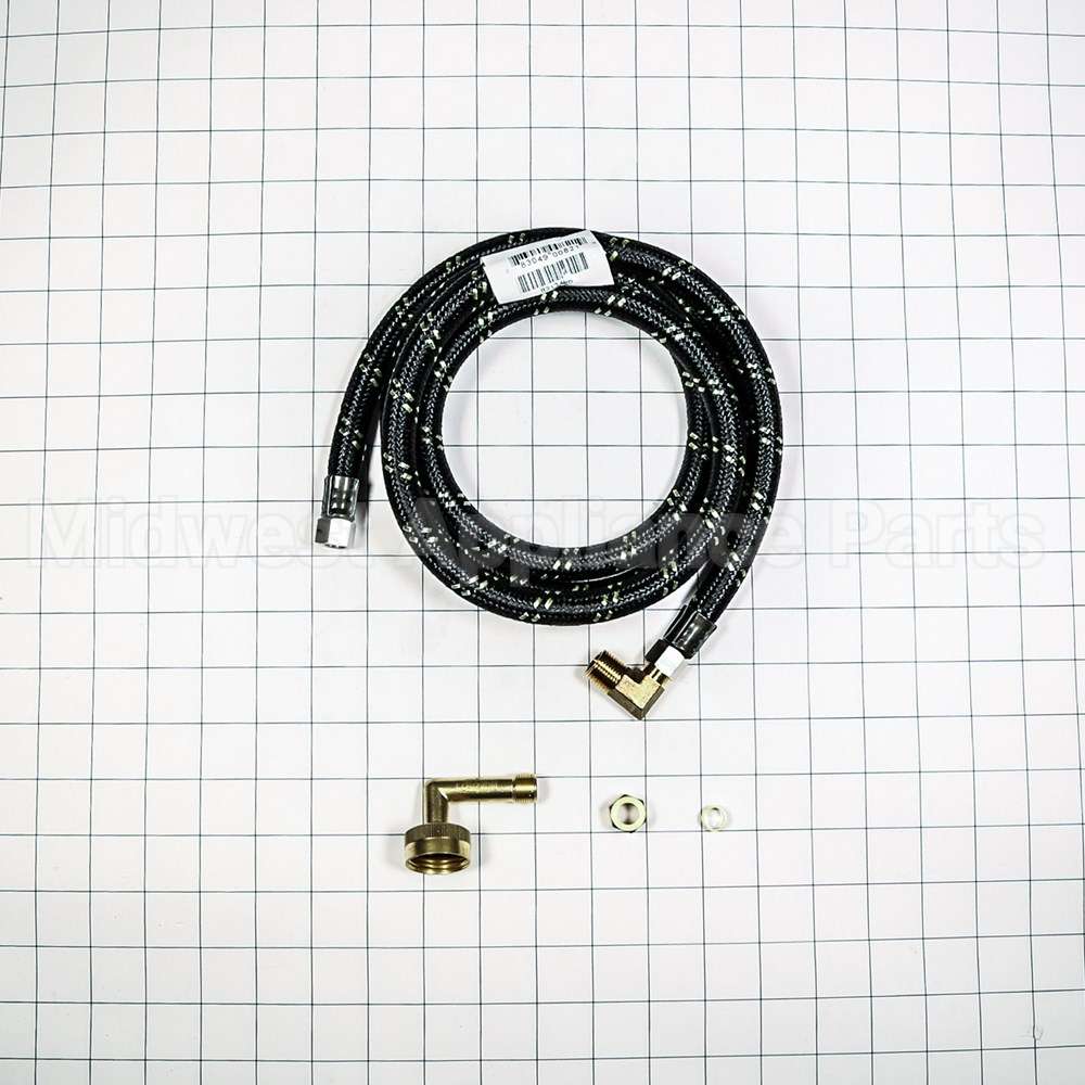 W10278635RP Whirlpool 6 Ft Braided Hose W 3/8
